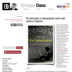 El absurdo e infundado mito del nativo digital