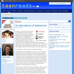 An Abundance of Katherines