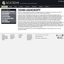 Athorney General John ASHCROFT