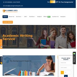 Academic Essay Help Service