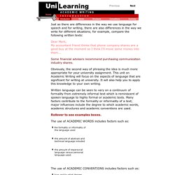 Academic Writing:Introduction