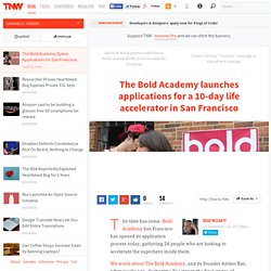 The Bold Academy Opens Applications for San Francisco