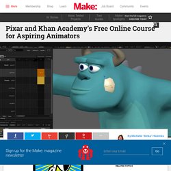 Pixar and Khan Academy Release Free Online Course for Aspiring Animators