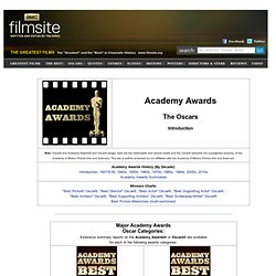 Academy Awards® - The Oscars