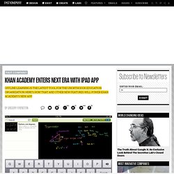 Khan Academy Enters Next Era With iPad App