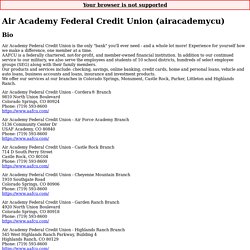 Air Academy Federal Credit Union (airacademycu)