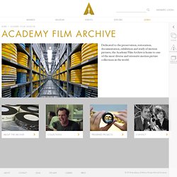 Academy Film Archive