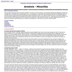 ACAM - Armenie - Minorites