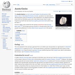 Acasta Gneiss