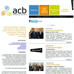 Internationnalisation - ACB Association des cadres Bretons