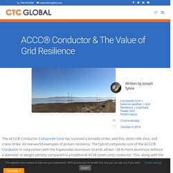 ACCC® Conductor & The Value of Grid Resilience