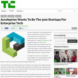Acceleprise Wants To Be The 500 Startups For Enterprise Tech