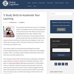 5 Study Skills to Accelerate Your Learning