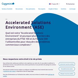 Accelerated Solutions Environment (ASE)