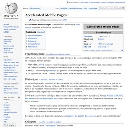 Accelerated Mobile Pages