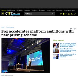 Box accelerates platform ambitions with new pricing scheme