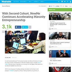 With 2nd Cohort, NewMe Continues Accelerating Minority Entrepreneurs