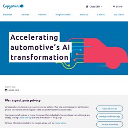 Podcast - Accelerating automotive's AI transformation
