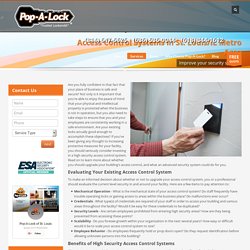 Enhance the Security Level of Your Premises with an Access Control System in St Louis MO