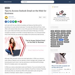Tips to Access Outlook Email on the Web for Business