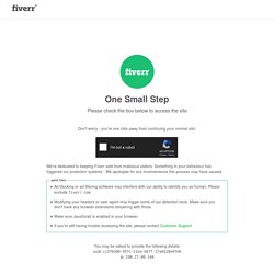 Fiverr: Gráficos, marketing, diversão e muitos outros serviços online por $5