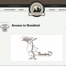 Access to Houdetsi