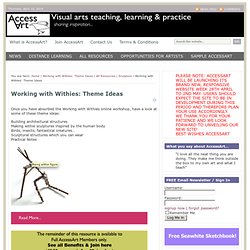 AccessArt: Visual Arts Teaching, Learning & Practice
