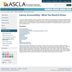 Library Accessibility: What You Need To Know