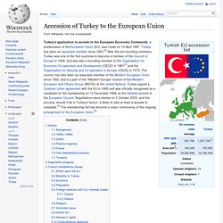 Accession of Turkey to the European Union