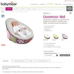 Doomoo Nid pour bébé : Matériel et équipement puériculture bébé, Babymoov