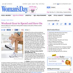 Fitness Accessories - Buying Exercise Shoes, Workout DVDs and More at WomansDay