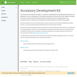 Accessory Development Kit
