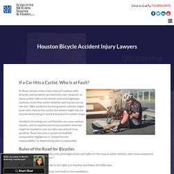 Houston Bicycle Accident Injury Lawyers