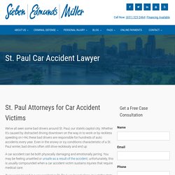 St. Paul Car Accident Lawyer - St. Paul Auto Accident Attorney Minnesota
