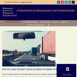 Truck Accident Lawyer NYC