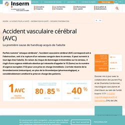 Accident vasculaire cérébral (AVC)