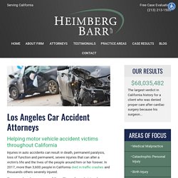 Car Accidents Injury Lawyers in Los Angeles, California