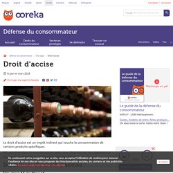 Droit d'accise : définition, calcul et paiement - Ooreka