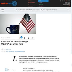L'accord de libre-échange UE/USA pour les nuls