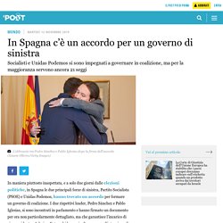 In Spagna c'è un accordo per un governo di sinistra