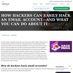 Tricks to Hack and Protect Email Without Changing Password