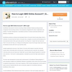 How to Login QBO Online Account?