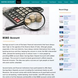 Basic Savings Bank Deposit (BSBD) Account