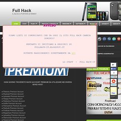Premium Account ~ Full Hack