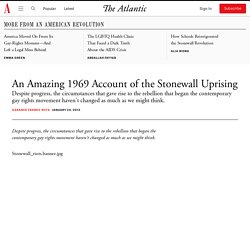 A 1969 Account of the Stonewall Uprising - The Atlantic