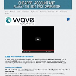 Cheap Accountant Free Accountancy Software