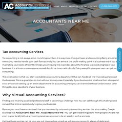 ACCOUNTANTS NEAR ME - Tax Preparation Services