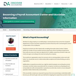 Payroll Accounting - Payroll Accountant Salary, Career & Degree Guide - Discover Accounting