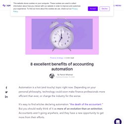 8 excellent benefits of accounting automation