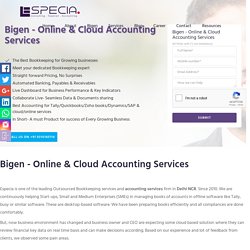 Startup accounting services